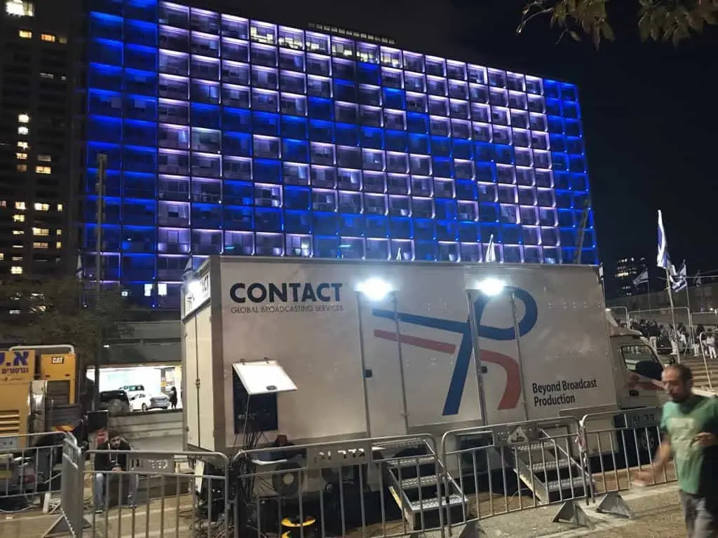 משאית ניידת לשידור טלוויזיה – קריספין קרוואנס